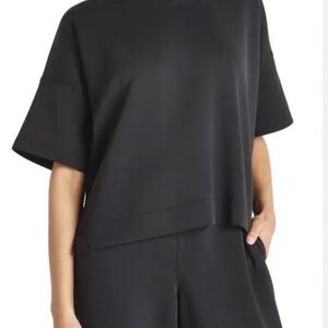 Splendid Black Short Sleeve Tee